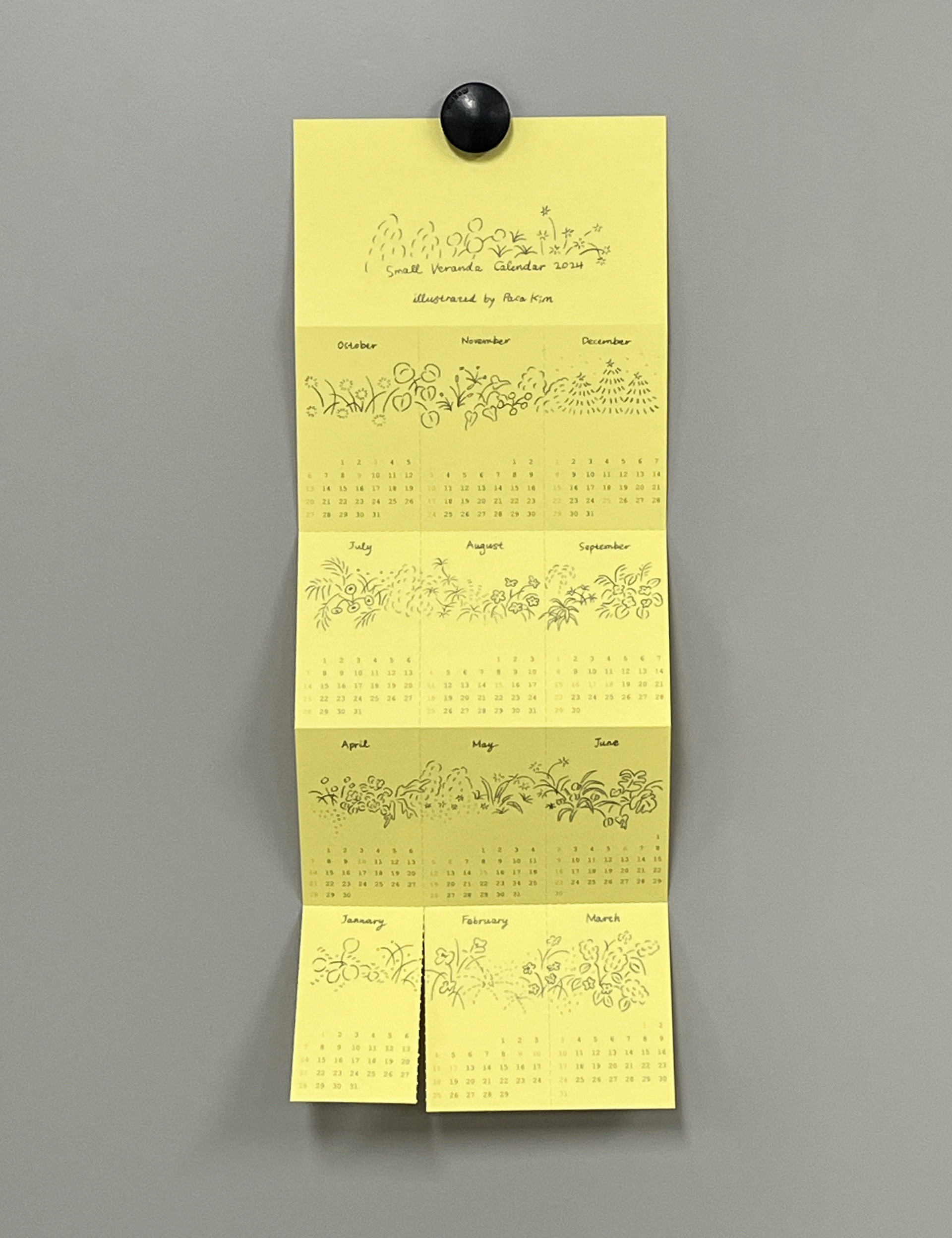 Small Veranda Calendar 2024