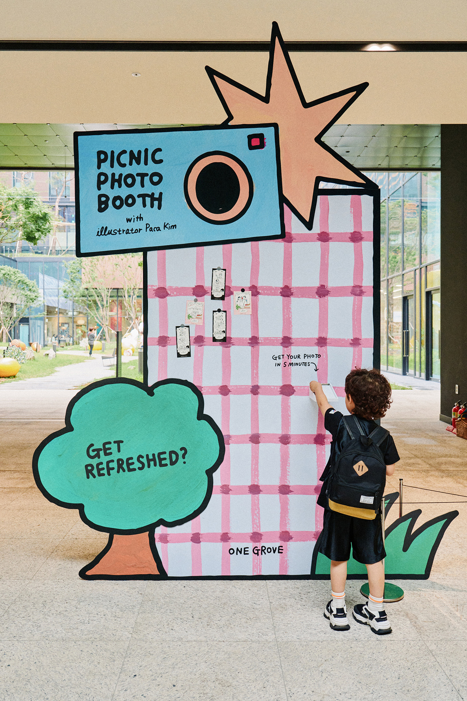 One Grove Drawing Photo Booth 3